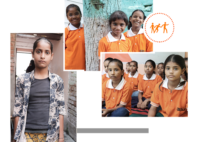 Children participating in Dreams and Care programs